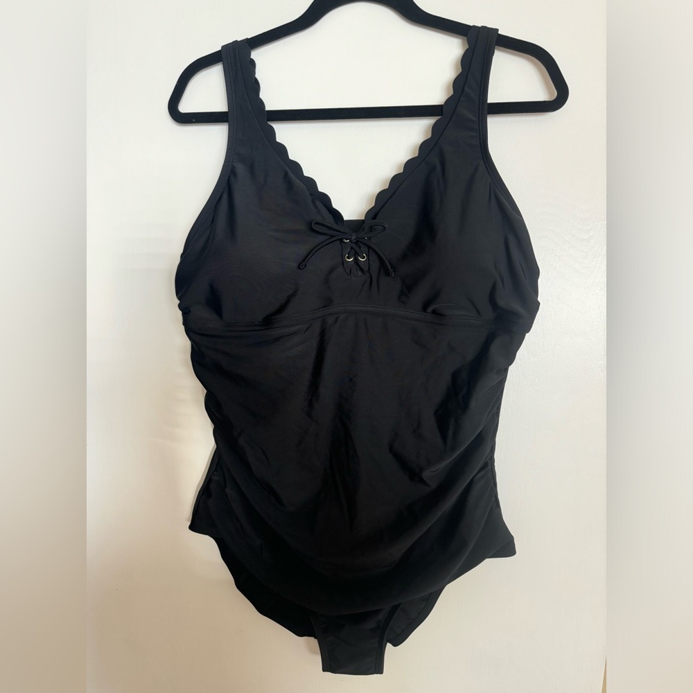Kona Sol black bathing suit